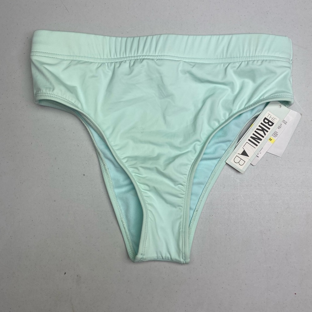 NWT The Bikini Lab CRYSTAL BLU Swim Bottoms, M Winter Sale